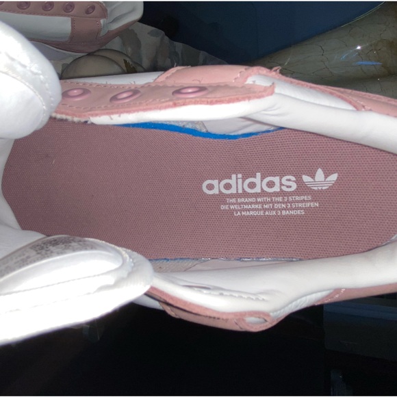 Adidas Pink and White Retro Athletic Shoes - Picture 5 of 12